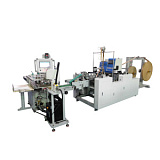 Станок для производства и вклейки бумажных ручек в пакет RZ-88